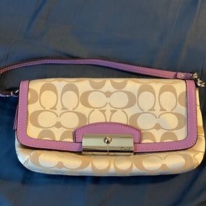Coach wristlet